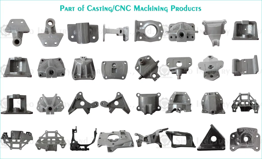 Custom Construction Machinery/Machine Spare Parts Components/Accessory with CNC Machining/Turning/Stamping OEM Casting Iron/Metal Parts