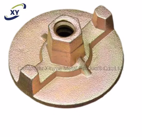 Betonschalungsmutter, geschmiedet, verzinkt, gegossen, duktiles Eisen, Flügelmutter, Drehgelenkmutter, Ankermutter, Spurstangenmutter, quadratische Rundmutter/Gerüstschalungszubehör